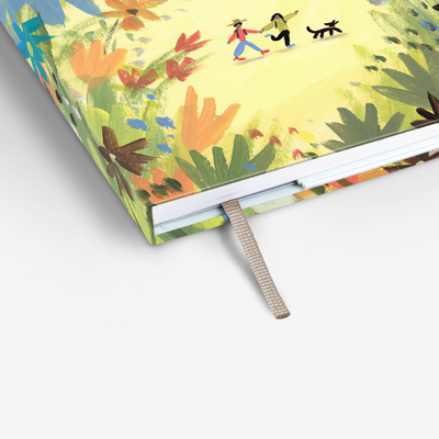 Light Threadbound Notebook - Wander (MLT_H104-LG)