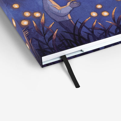 Light Threadbound Notebook - Fireflies (MLT_H062-LG)