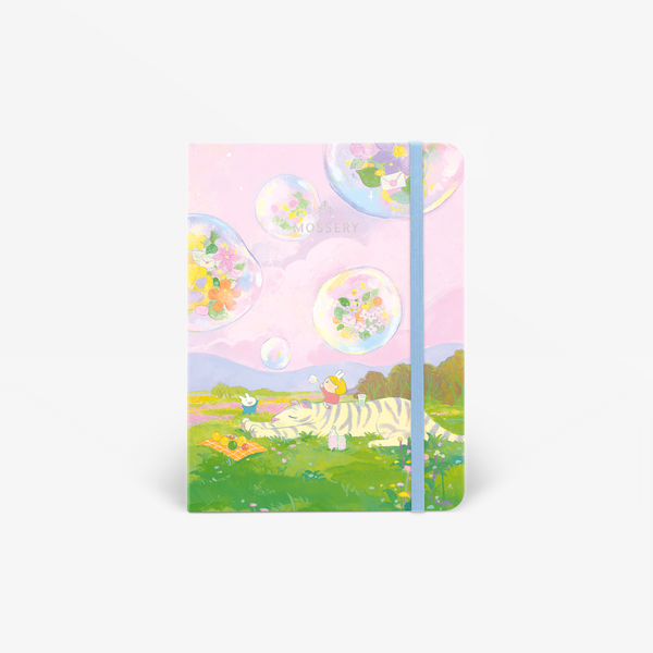 Refillable Wirebound Notebook - Bubble Wishes (MRT_H117-LG)