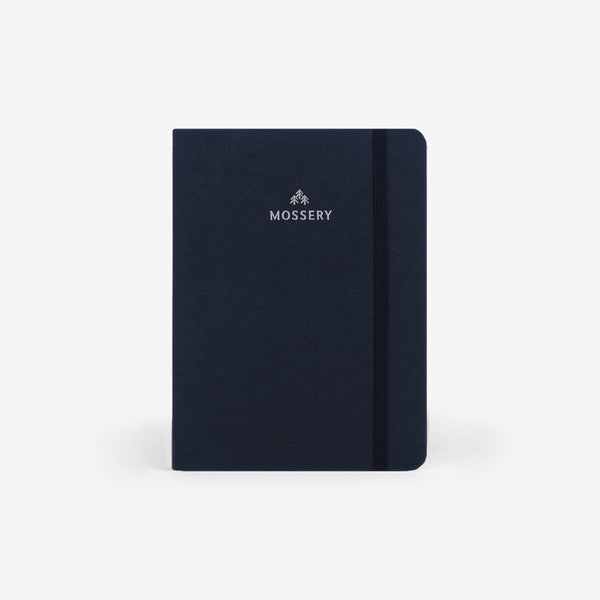 Plain Navy Undated Twinbook (MRT_H020-LG)