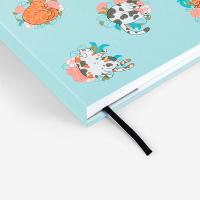 Threadbound Notebook - Blossom Cats (MRT_H048-LG)