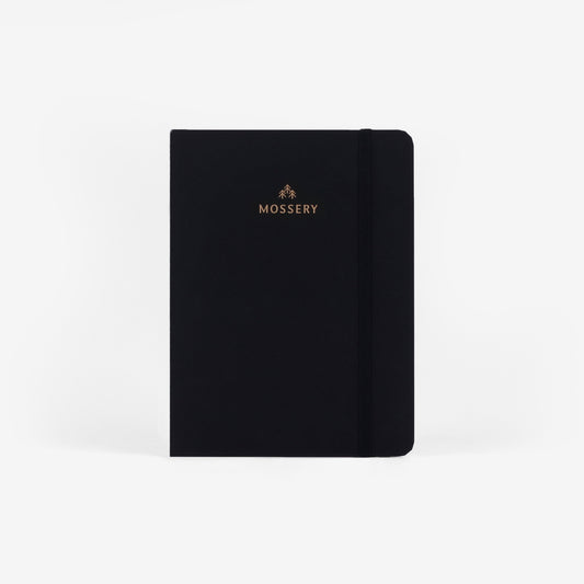 Refillable Wirebound Sketchbook - Plain Black (MRT_H022-LG)