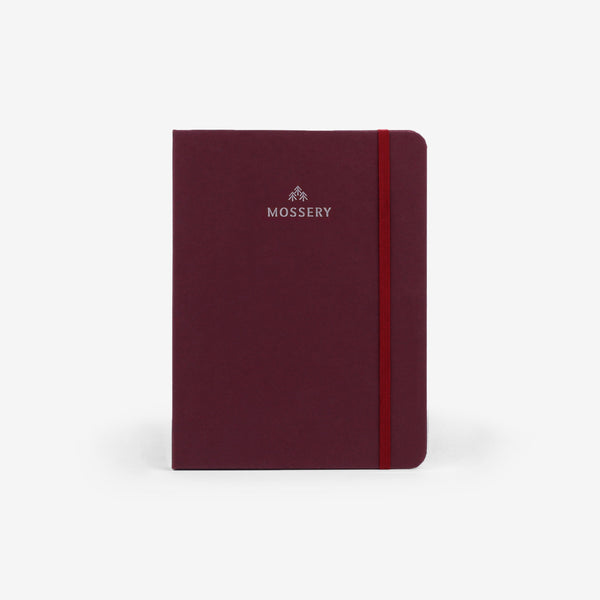 Threadbound Sketchbook - Plain Burgundy (MRT_H038-LG)