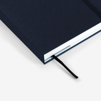 Threadbound Notebook - Plain Navy (MRT_H020-LG)