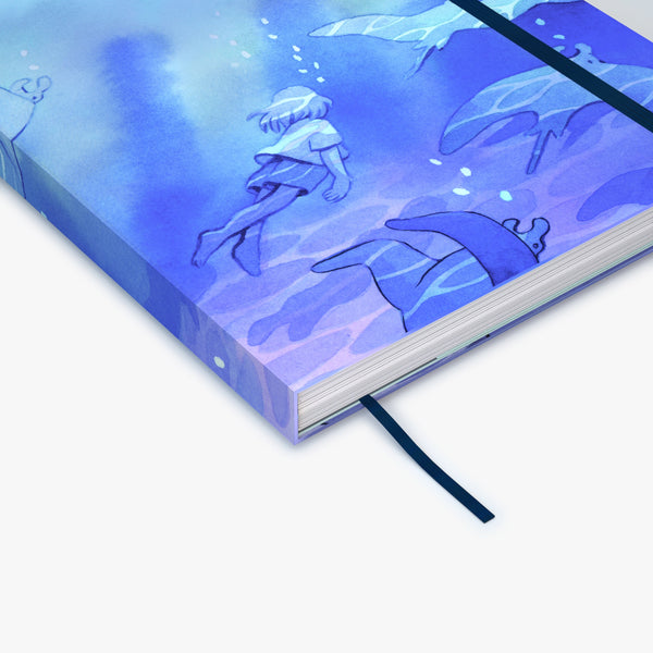 Refillable Wirebound Sketchbook - Shallows (MRT_H061-LG)