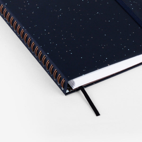 Refillable Wirebound Notebook - Galaxy (MRT_H001-LG)