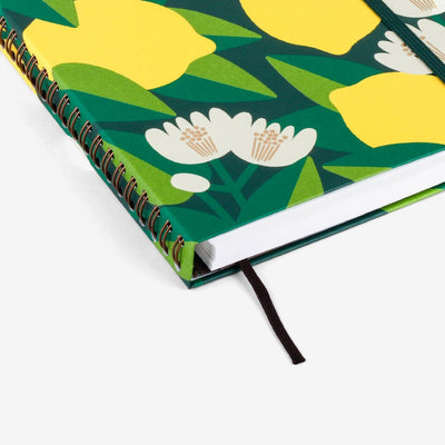 Refillable Wirebound Notebook - Lemon Tree (MRT_H047-LG)