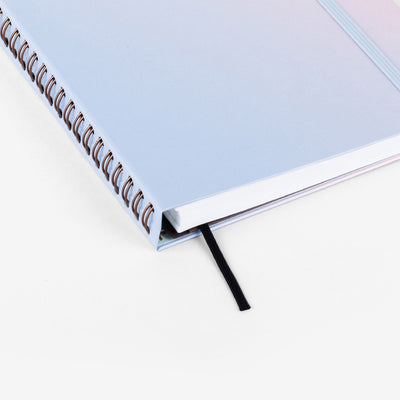 Refillable Wirebound Notebook - Pastel Sky (MRT_H024-LG)