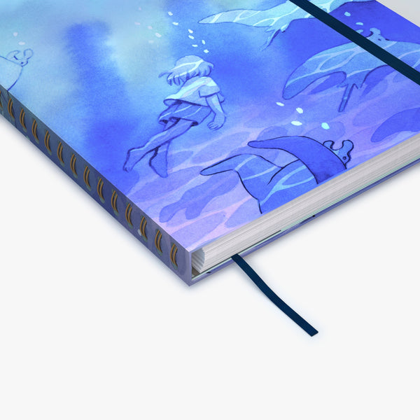 Refillable Wirebound Notebook - Shallows (MRT_H061-LG)