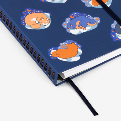 Refillable Undated Planner - Sleepy Shiba (MRT_H064-LG)