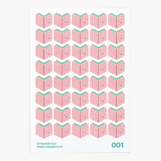 Mossery Stickers: Book (STC-001)