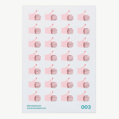 Mossery Stickers: Thumbs Up (STC-003)