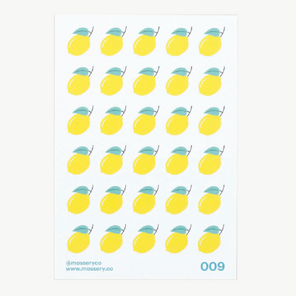 Mossery Stickers: Lemon (STC-009)