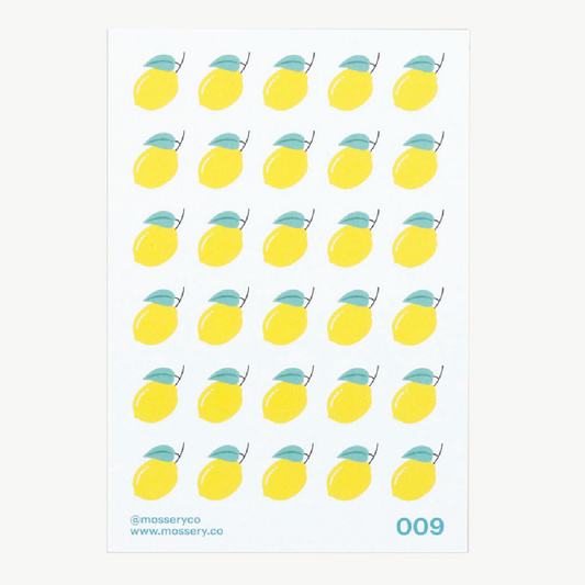 Mossery Stickers: Lemon (STC-009)