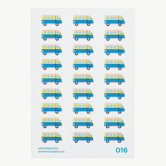 Mossery Stickers: Van (STC-016)
