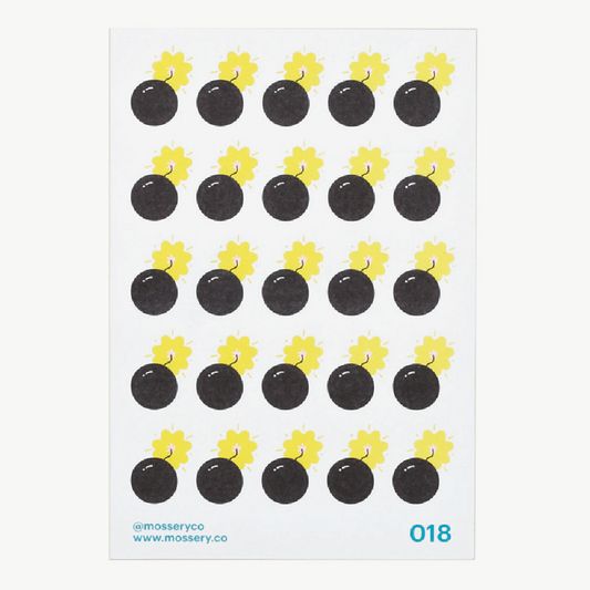 Mossery Stickers: Bomb (STC-018)