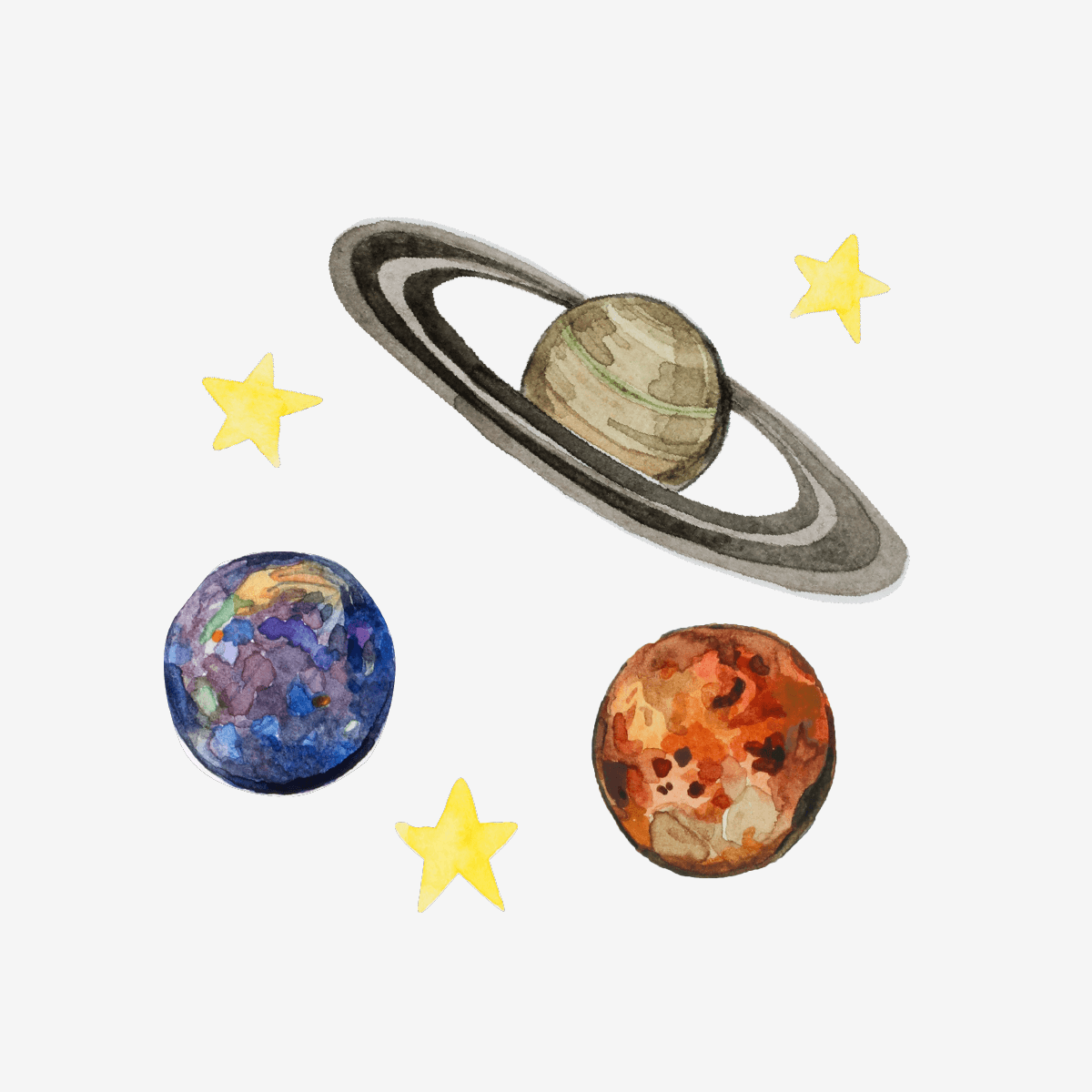 Artist Series Stickers: Planets (STC-512)
