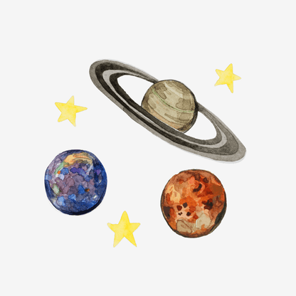 Artist Series Stickers: Planets (STC-512)