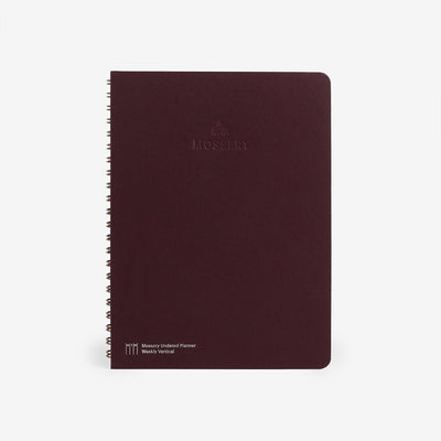 Vertical Regular Wirebound Planner Refill (Undated)