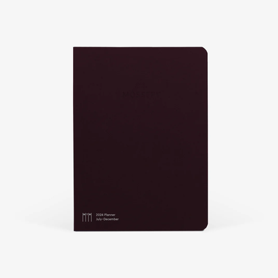 2024 Vertical Half-Year Planner Refill (July-December)