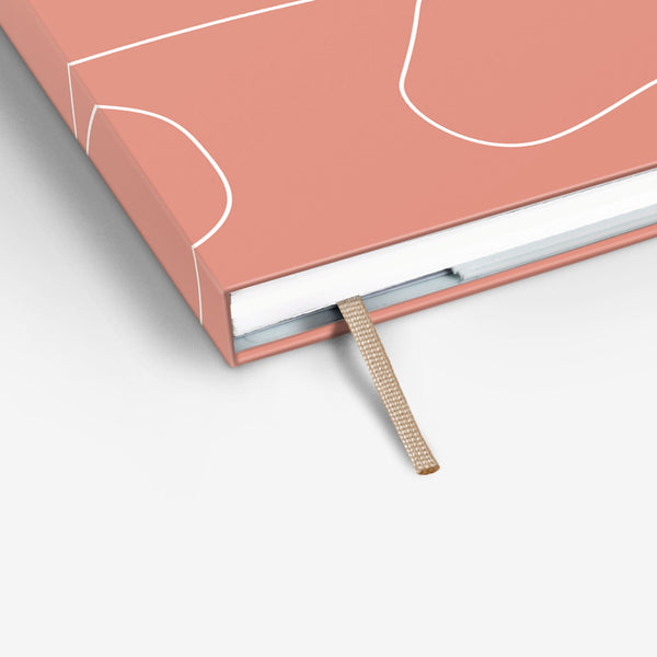 Threadbound Notebook - Pink Clay (MRT_H703-LG)